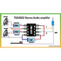 TDA2822M HYC 3813G DIP-8 Dual Power Amplifier IC Pack of 5. 