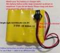 Battery 4.8v Rechargeable AA Ni-Cd  700mAh  3500mAh 2700mAh  Packs SM Plug for Toys  camera / DC  LED Display Meter Voltmeter DC 3.7v to 30v. 