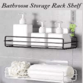 Self-Adhesive Metal Bathroom Rack Storage Shelves - Bathroom Storage Rack Corner, Bathroom Corner Shelf Organizer Storage, Bathroom Shelf/Shelves Corner. 
