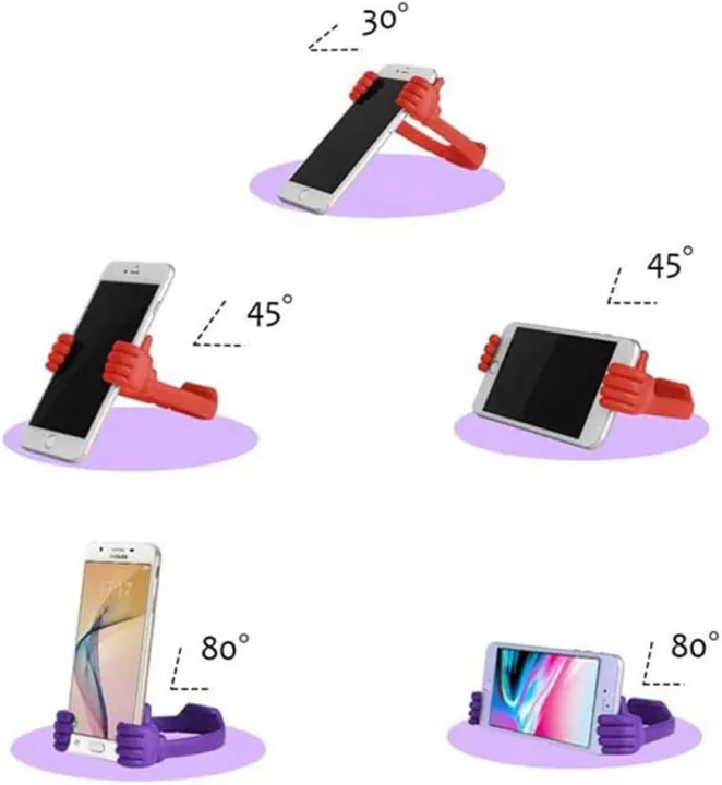 Thumbs-up%20Cell%20Phone%20Stands,%20Tablet%20Display%20Stands,%20Cellphone%20Holder,%20Mobile%20Smartphone%20Mount%20Cradle%20for%20Desk%20Desktop%20%E2%80%93%20Universal%20Multi-Angle%20Cute,%202%20Packs,%20Black%20-%20Image%206