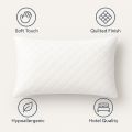 Pillow Protectors 2 & 4 Pieces Pack Quilted Zipped - Ultra Luxe Zipped Pillow Protectors, Quilted Pillow Protectors, Pillow Covers Soft & Breathable Microfiber Pillowcase Protectors, Hypoallergenic 19 x 29 Inches - White. 