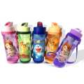 GlobalStar_ Bright Water Bottle Active Star Kids Attractive Character, Colour and Design Water Bottle 600ml. 