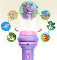 【HOT】 Baby Sleeping Story Book Flashlight Projector Torch Lamp Toy Early Education Toy For Kid Holiday Birthday Xmas Gift Light Up Toy. 