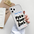 Guest Check Text Label Phone Case For iPhone 15 14 13 12 11 Pro X XS XR Max 7 8 Plus SE 2 3 Mini Soft Clear TPU Back Cover. 