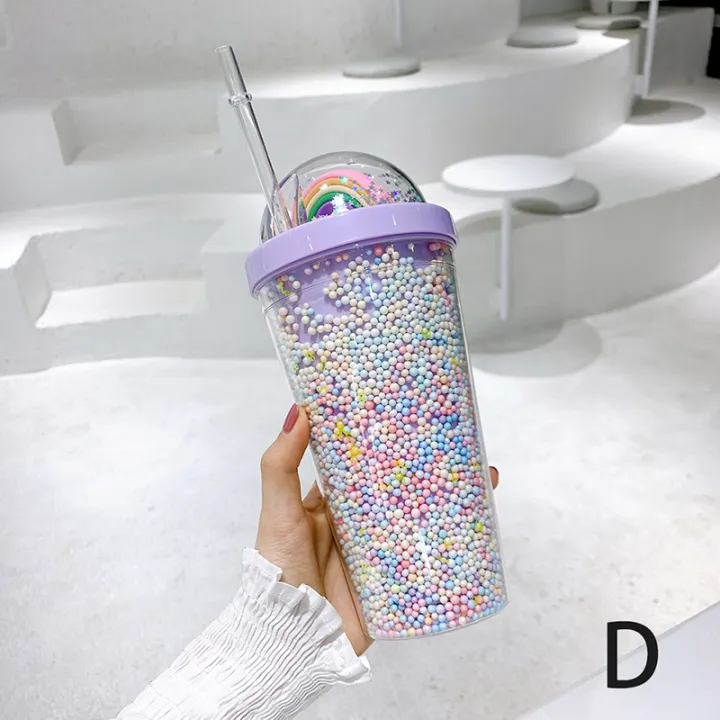 Double%20Layers%20Rainbow%20Plastic%20Water%20Bottle%20With%20Straw%20Creative%20550ml%20Mug%20-%20Image%203