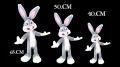 Bugs Bunny Plush Stuffed Toy for Kids. 