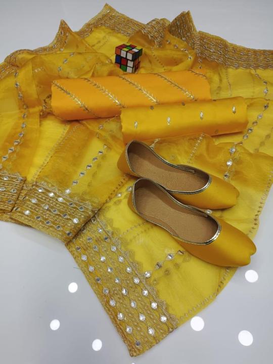New%20Arrival%20Collection%202023%20mehndi%20color%203Pcs%20Suit%20For%20Women%20Dresses%20Wedding%20Dress%20For%20Girls%20Suit%20Kathan%20Silk%20Work%20Shirt%20Mirror%20Work%20Handmade%20Dress%20with%20Same%20Shirt%20Color%20%20Gift%20-%20Image%204