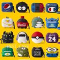 Cute 3D Cartoon Animal Silicone TPU Protective Case Cover for Wireless Earbuds (P_ro / P_ro 2 Series). 
