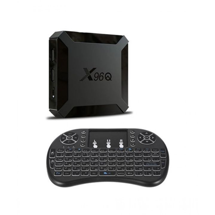 Android Box X96Q With Backlit Touch Keyboard