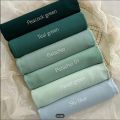 24pc , 12pc , 6pc  4pc , 1pc Custom Scarf Set – Plain Chiffon Scarves, Solid Color Hijabs, Islamic Wrap Shawl, Plain Shawl Hijab, Premium Chiffon Hijab Set for Modest Wear. 