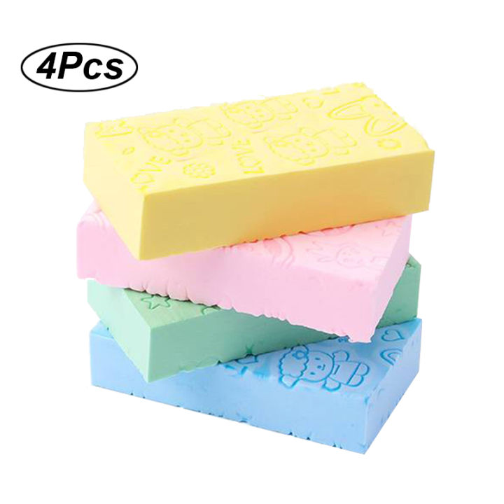 【VA VA VOOM】UNTIOR Soft Body Cleaning Spa Sponge Scrubber Exfoliating Sponge Body Shower Bath for Baby Adults
