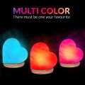 Himalayan Glow Salt Lamp, Himalayan Pink Salt Night Light Lamp Heart Shape - 3-5 Lbs. 