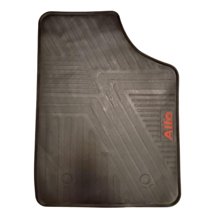 ALTO Latex Rubber Car Floor Mat | Premium Diamond Series | Custom Fit Latex Mat | High Quality Rubber Mat for Car