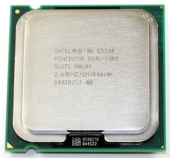 INTEL PROCESSOR DUAL CORE E5300 2.6GHZ