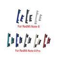 New Power Button+ Volume Side Button For Xiaomi Redmi Note 8 Pro Side Button Key. 