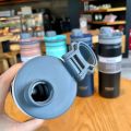 Water Bottle Thermos Vacuum Water Tumbler Drinkware Flasks with Straw Stainless Steel Large Capacity Insulated Straight Cup Student Gift Outdoor Sports Pot. 