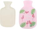 Hot Water Heating Pad Rubber Bag For Pain Relief Massage Hot Water Bag. 