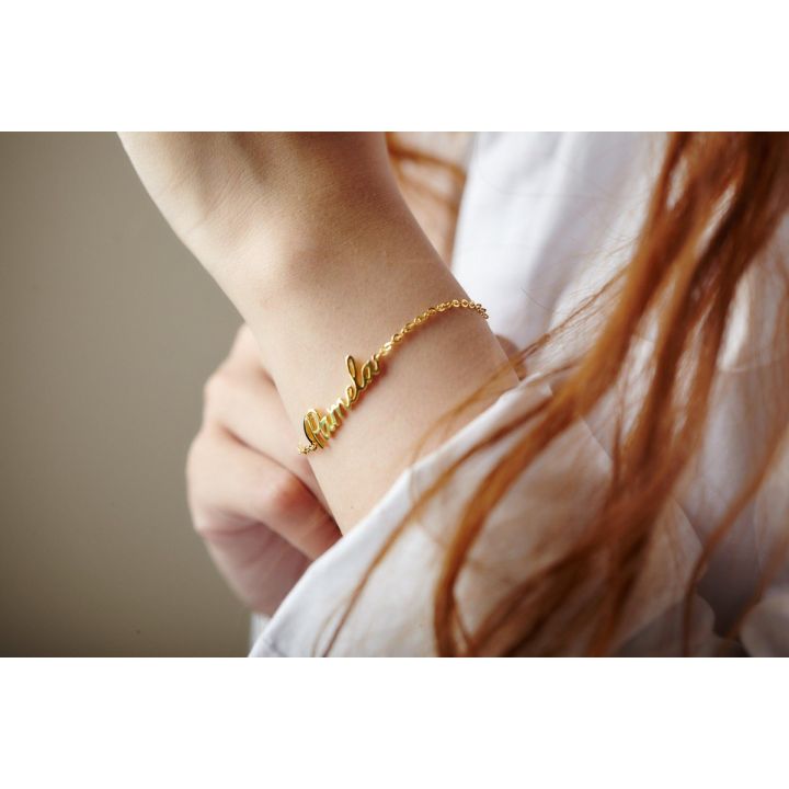 THE JEWEL LODGE Customize Bracelet, Customize Name Bracelet, Name Bracelet, For Girls & Boys (PERFECT GIFT TO SEND YOUR WIFE , FIANCE, HUSBAND, FATHER , OR ANY ONE)