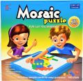 Educational 3D Mosaic Puzzle Game for Kids - 490pcs Multi-Color Creative Pattern with Cards. 