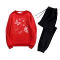 New Butterfly and Stars Printed Summer Tracksuit T-Shirt and Trouser For Women - Fashionable and Cool Women's Tracksuit. 