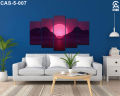 5 Panel Wall Art Canvas Painting Wall Art Artwork, 5 piece wall art Home Wall Decor  CAS-007-S. 