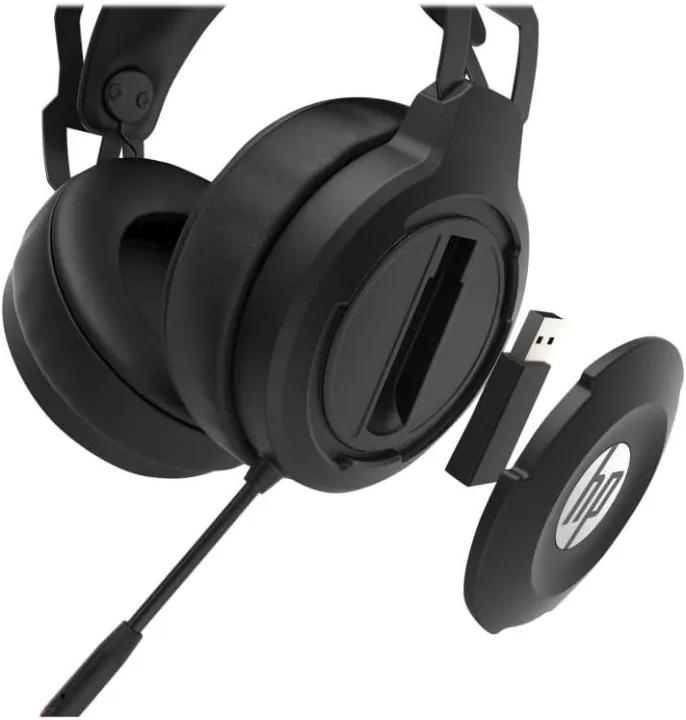 HP%20-%20Gaming%20X1000%20Wireless%20Headphones%20with%20USB%20Dongle,%20Autonomy%20up%20to%2020%20hours,%20Virtual%20Surround%207.1,%20Padded%20Earphones%20and%20Suspension%20Headband,%20Flexible%20LED%20Rod%20Microphone,%20Red,%20On-Ear%20Controls,%20Black%20-%20Image%205