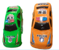 Police Car Powered by Friction For Kids. 