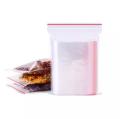 50 Pieces Resealable Air Tight Clear LDPE Zip Lock Plastic Bag multiple sizes to choose from. 