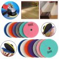 1Pc 3/4" Sanding Grinding Disc Wet Diamond Polishing Pads Tile Marble Granite Polisher Flexible Stone Ceramic Hand Tools. 