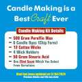 Candle Making Kit for Beginners with Raw Materials to Make Scented Candles. 