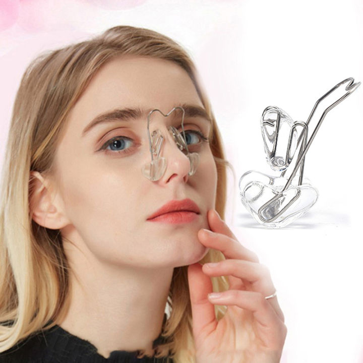 1PC Transparent Nose Up Lifting Shaping Shaper Orthotics Clip Beauty Nose Slimming Massager Straightening Clips Tool Nose Up Clip Corrector