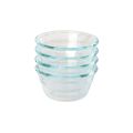 (Set of 4) PYREX® 6-oz Custard Cups Bakeware Set. 