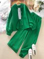 The Nargis Bano Stitched Stylish Western Wear Jumpsuit 2Pc Dress for Women – Elegant Casual & Party Wear Outfit 2025 | Trendy 2 Piece Dress Online in Pakistan. 