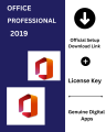 MS Office 2019 Professional Plus For Windows - Lifetime License Key - 1 PC. 