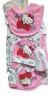Newborn 12pcs Baby Hello Kitty Clothes Gift Set - Cotton Soft Jersy Fabric - Summer Stuff -  Pink and White. 