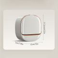 Luxury Soap Holder with Drain Tray, Waterproof Soap Dish with Drainage Box, Soap Box, Soap Dish with Lid, Wall Mounted Drain Soap Box with Flip Lid for Bathroom. 