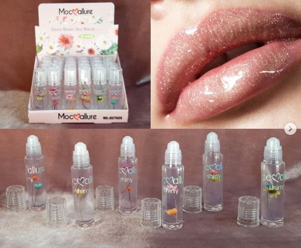 Transparent Lip Oil Liquid Lipstick Winter - Lips Care Moisturizer Nutritional Balm