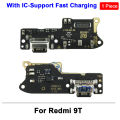 Base port connector B charger bottom 9C 9T supports Xiaomi Redmi 9 9A 12C US cable module fast charging board. 