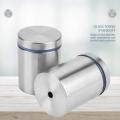 Stainless Steel Glass Spacer 2.5 inch Heavy Duty Mount Stand Off Bolts Screws Studs For Glass/Acrylic Sheets Designer Sheets , Pack Of 4, 8 And 20. 
