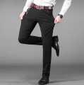 Navy Blue and black Dress Pant for Men & Boys | Office wear & Formal wear pants | Plain Blue Pant Black. 