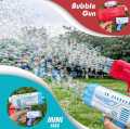 BUBBLE MACHINE GUN TOY MACHINE. 