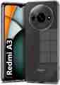 Back Cover For Redmi A3x / A3 (2024) Clear Transparent Shock-Proof Protective Case With Camera Lens Protection. 