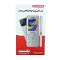 Memobile Platinum  - Slim & Sleek Design - Dual Sim - PTA Approved - Metal Design body - 2000mAH Builtin Battery - `15 months brand warranty. 