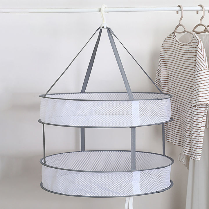Socks Drying Basket Fine Mesh Prevent Shrink Clothes Hanging Dryer Laundry Accessories