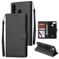 For HUAWEI P30 lite/nova 4E Flip-type Leather Protective Phone Case with 3 Card Position Buckle Design Phone Cover  Style:HUAWEI P30 lite/nova 4E. 