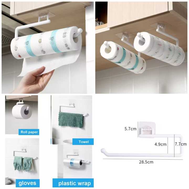 Paper%20Towel%20Holder%20for%20Kitchen%20%7C%20Tissue%20Roll%20Stand%20%7C%20Wall/Counter%20Mount%20Towel%20Dispenser%20%7C%20Strong%20&%20Durable%20Kitchen%20Organizer%20-%20Image%205