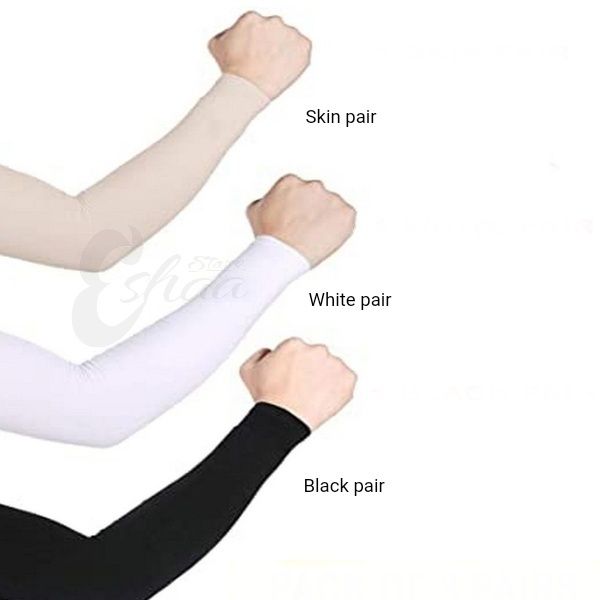 1 pair Arm sleeves for Girls,Women, and Men/ asteen cotton bazoo