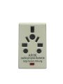 ARIK 5 in 1 Flat Pin Multi Power Plug/Socket 13A. 