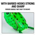 SwimBait Lure sawa d Soft Frog Fishing Lure Fishing Bait Set Hook Buzz Bait Lure Gear Floating Gewang 1pcs Double Hooks 3.5g-13g Tackle Umpan Mancing Soft Plastic Lure Fish bait Soft Frog Spinner Bait Fishing Accessories Soft Frog Lure For Fishing. 