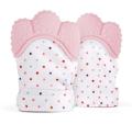 Baby Teethers Natural Silicone Gloves Teether Sensory Handmade Waterproof Fabric. 
